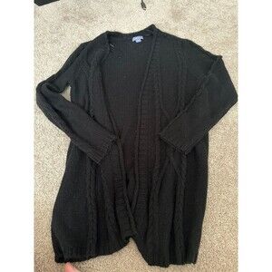 Laura Scott Thick Knit Long Cardigan - Size XL